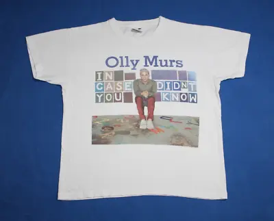 Kids 2012 Olly Murs Shirt In Case You Didn’t Know Youth Tee 9-11 Yrs 140 Cm • £26.96