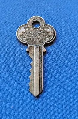Vintage Ornate House Key Padlock Security P & F CORBIN New Britain Ct. #1512611 • $2.98