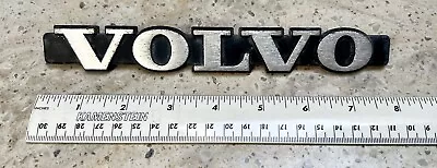 Volvo Original 8  Metal Vintage Rear Emblem Badge Script Nameplate OEM • $13