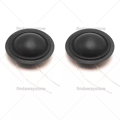 2pcs AFT 1  VC Silk Dome Diaphragm For Mackie Tweeter 2036442 MR5/&MR8 8Ohms • $12.25