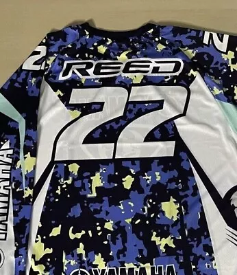 Custom Design Jersey Motocross Supercross Chad Reed Bercy Sx Yamaha Yz450f Yz250 • $36.48