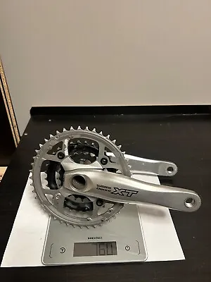 Shimano Deore XT FC-M760/761 Triple Crankset 44/32/22T Chainrings 3x9 Speed 175m • $139