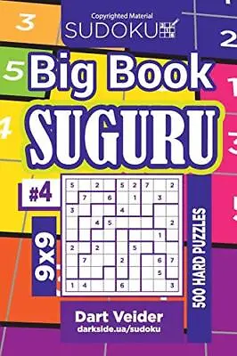 £7.49 • Buy Sudoku Big Book Suguru - 500 Hard Puzz..., Veider, Dart
