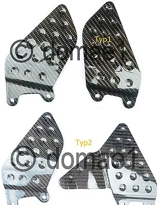 Honda CBR900RR Carbon Fiber Heel Guards SC44 929 / SC50 954 2000-2003 Plates • $119.48