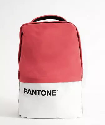 Pantone Pink Backpack  Trendy Women's Fashion Accessory Laptop USB Charger • $38.99