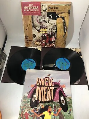Mothers Of Invention Uncle Meat LP Orig 1st Bizarre Press W/ Booklet Frank Zappa • $99.99