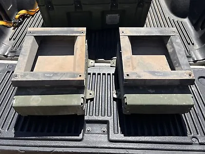 Hmmwv M1151 M1151a1 M1165 M1167 M1114 Rear Hi Back Seat Crush Brackets And Bases • $450