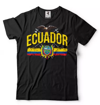 Ecuador T-shirt Ecuador Heritage Mens Shirt Heritage Shirt Mens Clothing Tee • $16.71