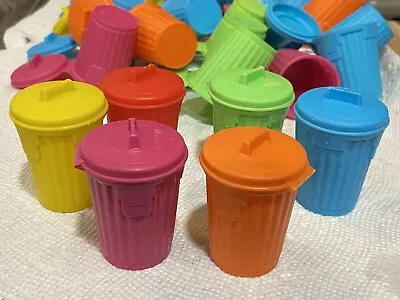 $74.99 • Buy Vintage Topps Chewing Gum Candy Empty Trash Garbage Cans Lot Of 25 All Colors