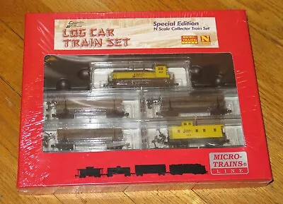 Chehalis Western Micro-Trains Special Edition Log Car Collector Set - N-Scale • $299.95
