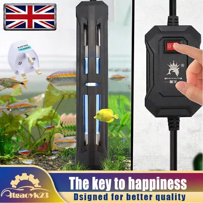 Aquarium Lights Fish Tank UV Lamp Submersible Ultraviolet Light Aquarium Clean • £15.92