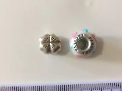 Vintage Solid Silver Pandora 925 Beads Charms Bulk Lot X2 Deceased Estate • $1