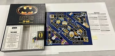 BATMAN - THE GAME. Vintage Board Gme By Paul Lamond Games 1989. Complete In Box. • $39.88