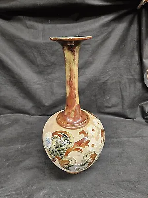£245 • Buy Antique Art Nouveau - Doulton Lambeth - Slaters Patent Stoneware Vase 