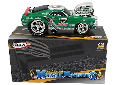 Muscle Machine RCCA John Force Castrol GTX Mustang Boss 302 NIB 1:18 Warrior Art • $459.99