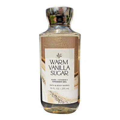 $14.99 • Buy Bath & Body Works Shower Gel WARM VANILLA SUGAR Vitamin E Body Wash Gel 10 Oz
