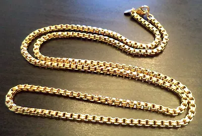 Stunning Vintage Estate Signed Monet Gold Tone Heavy Couture 27  Necklace! 1600n • $0.99