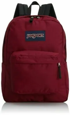£29.95 • Buy JANSPORT Superbreak Backpack/Schoolbag Viking Red 26L EK0A5BAGN70