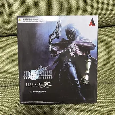 FINAL FANTASY VII ADVENT CHILDREN PLAY ARTS Kai Vincent Valentine New Figure • $285.64