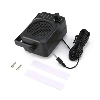 MINI EXTERNAL SPEAKER CB RADIO SH2P4 Mobile Police Scanner Ham Extension A558 • $12.80