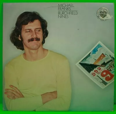 Michael Franks Burchfield Nines LP 1978 [Warner Bros. BSK 3167] • $12