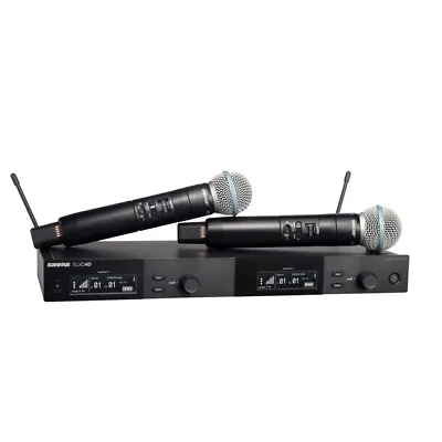 £1362.85 • Buy Shure SLXD24D/B58-H55 Dual-Channel Digital Wireless Microphone System
