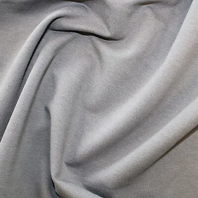 Organic French Terry Loopback Cotton Jersey Knit Fabric - 150cm (59 ) Wide • £8.79