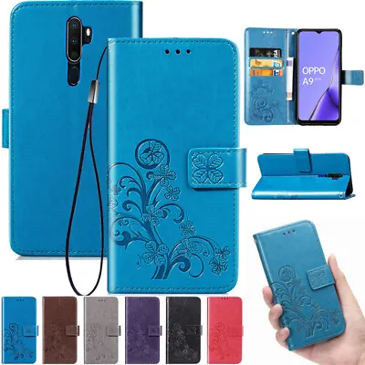 $14.88 • Buy For OPPO AX5 AX7 R11s R15 R17 A5 A9 2020 Magnetic Leather Wallet Flip Case Cover