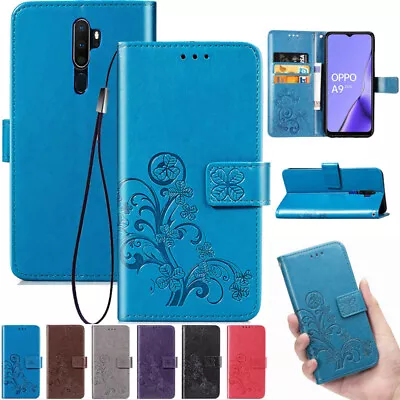 $14.88 • Buy For OPPO AX5 AX7 R11s R15 R17 A5 A9 2020 Magnetic Leather Wallet Flip Case Cover