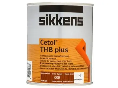 £27.10 • Buy Sikkens Cetol THB Plus Woodstain Paint - All Sizes - All Colours