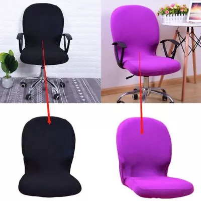 Elastic Washable Computer Office Swivel Seat Cover Seat Cover Chair Covers • $13.68