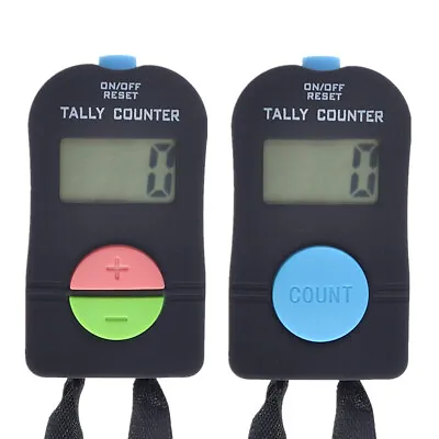 2 PCS Digital Clicker Counter Hand Tally Palm Golf Manual Counter Running Sports • $11.99