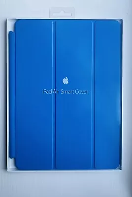 Apple Smart Cover IPad 9.7 Inch Air 1 IPad Air 2 5th & 6th Generation - BLUE • £35