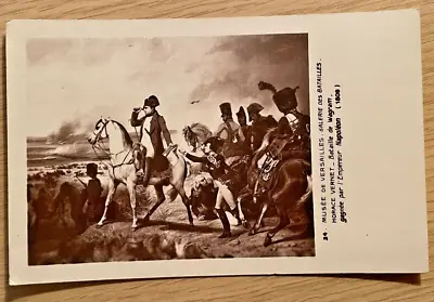 Musee De Versailles - Bataille De Wagram Napoleon. Museum Post Card No 24 • £1.25