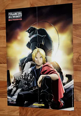 Fullmetal Alchemist Brotherhood Afro Samurai Resurrection Promo Poster 56x40cm   • $35.92