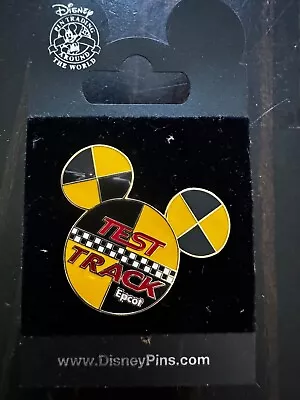 Walt Disney World Test Track Epcot Center Mickey Mouse Icon Ears Attraction  Pin • $9.99