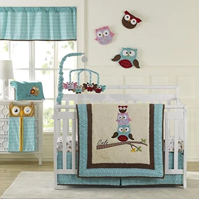 $163.69 • Buy Spotty Owls 10 Piece Crib Bedding Set
