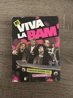 Viva La Bam: Complete Fourth & Fifth Seasons (DVD 2005) 2000s TV Show • $39.99