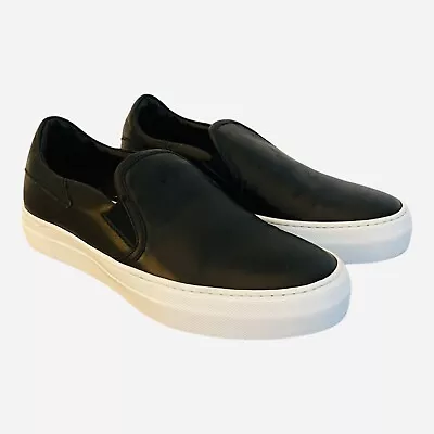 Lita By Ciara Sneakers 5.5 Size 36 Black Leather Slip On  • $59