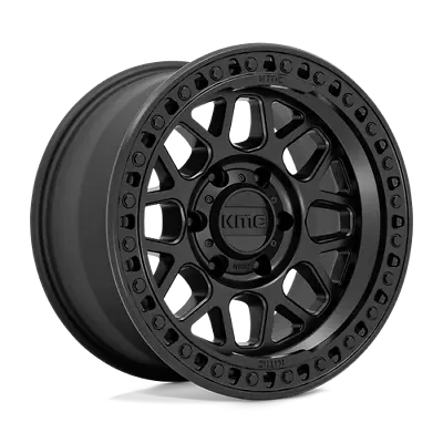 18x9 KMC KM549 GRS Satin Black Wheel 8x180 (18mm) • $347