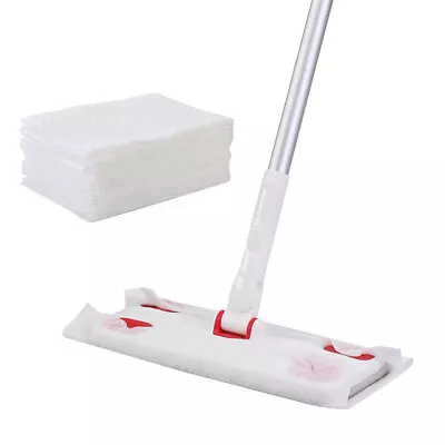 Disposable Nonwoven Floor Wipe Flat Mop Wood Tile Laminate Floor  W30PCS  Wipes • £12.99