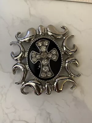 Black Iron Cross  NOS Monster Belt Buckle • $9