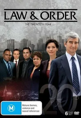 B29 BRAND NEW SEALED Law And Order : Season 20 Twentieth (DVD 2017 6-Disc Set) • $21.50