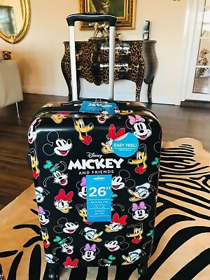 New Disney Mickey Mouse & Friends  Medium Size Suitcase R.r.p £79.99 • £65