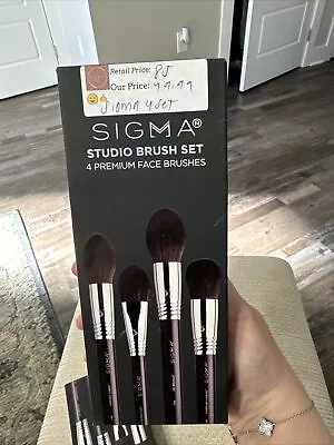 Sigma Studio Brush Set 4 Premium Face Brushes NIB • $45