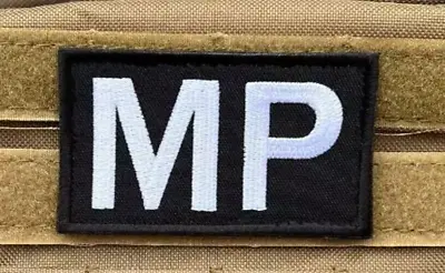 MP Patch (3.5 ) Military Brassard Tactical Morale Army Services Hook Loop Badge • $7.99