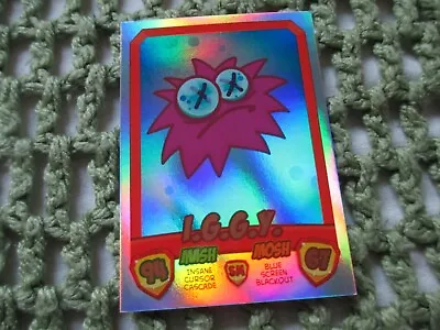 Moshi Monsters Mash Up S2! **RAINBOW** Foil - IGGY Ultra Rare! Moshlings Card • £13.56