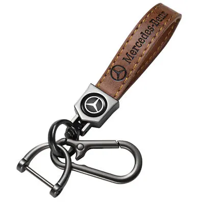 Mercedes Benz Leather Car Keychain  Key Ring Chain For Men And Women • $12.99