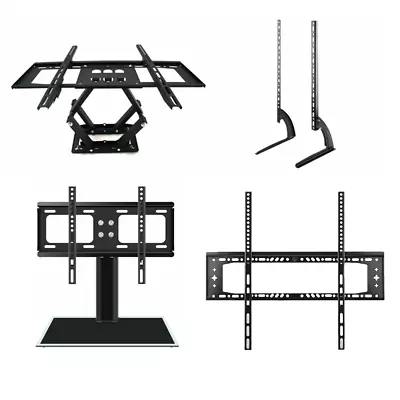 TV Wall Bracket Stand Table Top Fixed Rack Telescopic Arms 14-75 Inch 3D LED LCD • £18.69