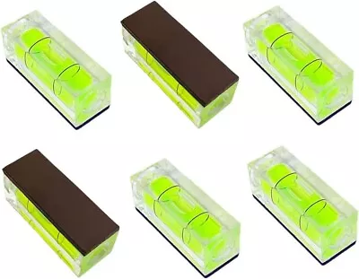 6Pcs Small Bubble Level Mini Square Bubble Spirit Levels Leveling Tools New • $8.10